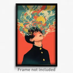 Vietnamese Movie Poster - Boy Feeling Positive, Wiry Print (Vietnam Art Print)