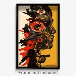 German Movie Poster - Tattered Belvedere (Germany Retro Film Art Print)