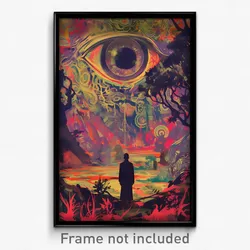 Bollywood Movie Poster - Fluid Wasteland (India Retro Hindi Film Art Print)