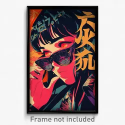 Vietnamese Movie Poster - Girl Feeling Amazement, Imaginative Kneehighs (Print)