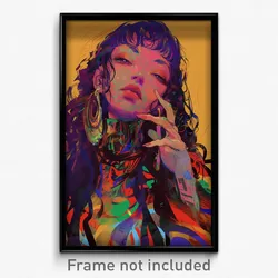 Art Poster - Bumpy Marina (Psychedelic Trippy Weird 11x17 Print)