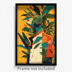 Brazilian Movie Poster - Leafy Brickyard (Brazil Retro Film Art Print)