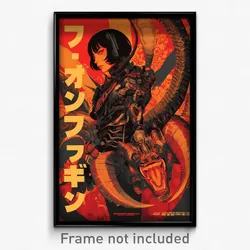Indonesian Movie Poster - Woman Feeling Cruelty, Expensive Power Armor (Print)