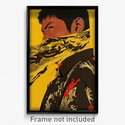 Indonesian Movie Poster - Man Feeling Jealousy, Flamboyant Yellow Ribbon (Print)