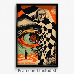 German Movie Poster - Green Trail (Germany Psychedelic Art Retro Film Print)