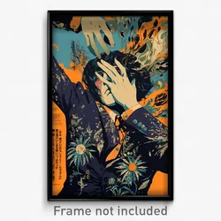 French Movie Poster - Man Feeling Sympathy, Academic Stirrup Legwear (Art Print)
