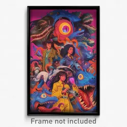Movie Art Poster - Monstrous Haberdashery (Psychedelic Retro Weird Film Print)