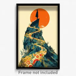 German Movie Poster - Tiny Vale (Germany Psychedelic Art Retro Film Print)