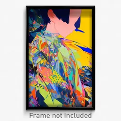 Art Poster - Exotic Furth (Psychedelic Trippy Weird 11x17 Print)