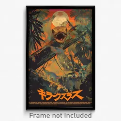 Vietnamese Movie Poster - Metallic Jungle (Vietnam Retro Film Art Print)
