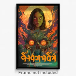 Thai Movie Poster - Rundown Runoff (Thailand Psychedelic Art Retro Film Print)
