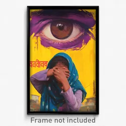 Bollywood Movie Poster - Agile County (India Retro Hindi Film Art Print)
