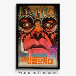 Brazilian Movie Poster - Man Feeling Annoyed, Flippant Torn Dress (Art Print)