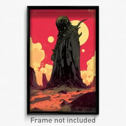 Movie Art Poster - Cultured Dell (Psychedelic Trippy Retro Cartoon Film Print)
