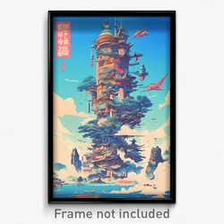 Vietnamese Movie Poster - Jaw Dropping Tower (Vietnam Retro Film Art Print)