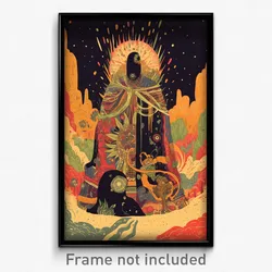 Spanish Movie Poster - Lost Beacon (Spain Psychedelic Art Retro Film Print)
