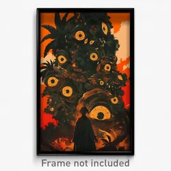 Spanish Movie Poster - Dim Hovel (Spain Psychedelic Trippy Art Retro Film Print)