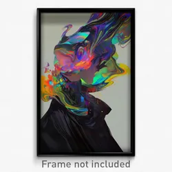Art Poster - Agile Gallery (Psychedelic Trippy Weird 11x17 Print)
