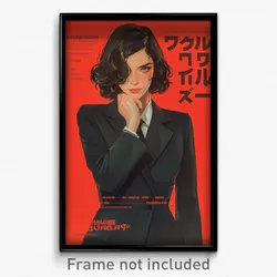 Thai Movie Poster - Woman Feeling Determined, Stylish Suit Jacket (Art Print)