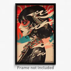 Mexican Movie Poster - Homely Sands (Mexico Psychedelic Art Retro Film Print)