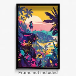 Brazilian Movie Poster - Velvety Causeway (Brazil Retro Film Art Print)