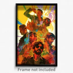 Bollywood Movie Poster - Homely Pier (India Retro Hindi Film Art Print)