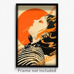 Greek Movie Poster - Gloomy Entertainment Room (Greece Retro Film Art Print)