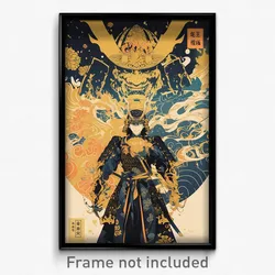 Chinese Movie Poster - Boy Feeling Vigilance, Delightful Gold Armor (Art Print)