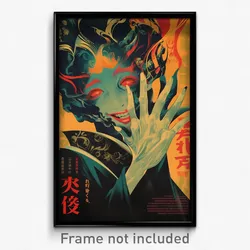 Vietnamese Movie Poster - Woman Feeling Joy, Modest Fur Trimmed Gloves (Print)