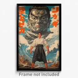 Thai Movie Poster - Man Feeling Vigilance, Natural Waist Cape (Art Print)
