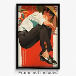 Vietnamese Movie Poster - Boy Feeling Politeness, Worldly Ankle Ribbon (Print)