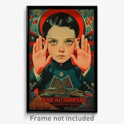 Russian Movie Poster - Boy Feeling Modesty, Livid Gloves (Russia Film Art Print)