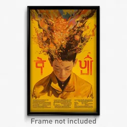 Thai Movie Poster - Boy Feeling Kind, Wobbly Yellow Coat (Thailand Art Print)