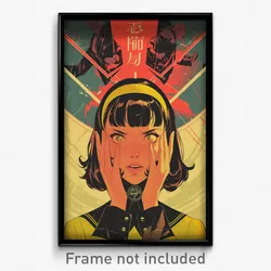 Movie Art Poster - Girl Feeling Hatred, Elegant Frilled Hairband (Film Print)