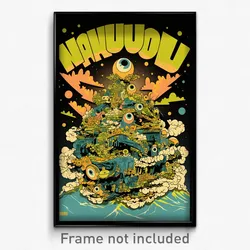 Brazilian Movie Poster - Nutty Tube (Brazil Psychedelic Art Retro Film Print)