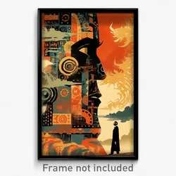 German Movie Poster - Outlandish Motte (Germany Retro Film Art Print)