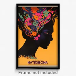 Russian Movie Poster - Graceful Dam (Russia Psychedelic Art Retro Film Print)