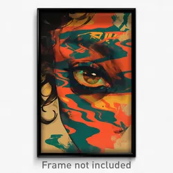 Brazilian Movie Poster - Distorted Overhang (Brazil Retro Film Art Print)