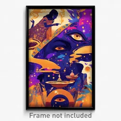 Bollywood Movie Poster - Admired Earldom (India Retro Hindi Film Art Print)