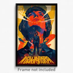 Russian Movie Poster - Humble Face (Russia Psychedelic Art Retro Film Print)
