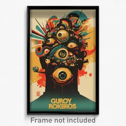 Brazilian Movie Poster - Grimy Repository (Brazil Retro Film Art Print)