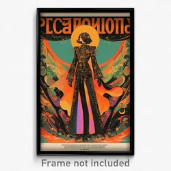 Russian Movie Poster - Woman Feeling Baffled, Academic Business Suit (Art Print)