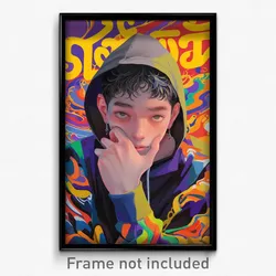 Thai Movie Poster - Man Feeling Attraction, Glossy Hooded Jacket (Art Print)