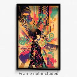 Brazilian Movie Poster - Active Pen (Brazil Psychedelic Art Retro Film Print)