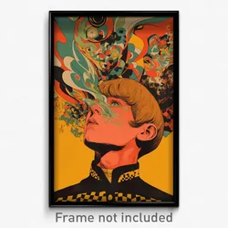 French Movie Poster - Boy Feeling Unsettled, Orderly Frilled Shirt (Art Print)