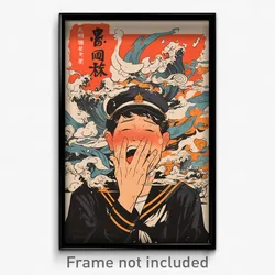 Vietnamese Movie Poster - Man Feeling Doubt, Academic Sailor Hat (Art Print)