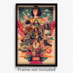 Greek Movie Poster - Rosy Budapest (Greece Psychedelic Art Retro Film Print)