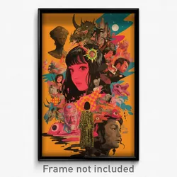 Thai Movie Poster - Incredible Savannah (Thailand Retro Film Art Print)