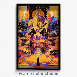 Bollywood Movie Poster - Wide Circus (India Retro Hindi Film Art Print)
