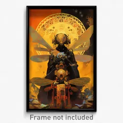 Movie Art Poster - Bountiful Apiary (Psychedelic Retro Weird Film Print)